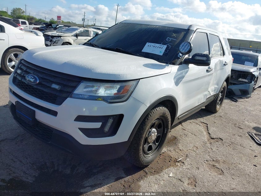 Vin: 1fm5k8ar6kga62519, lot: 45198232, ford police interceptor utility 20192