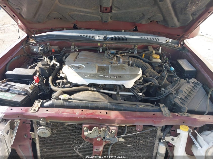 2003 Nissan Pathfinder Le VIN: JN8DR09XX3W703182 Lot: 44701210