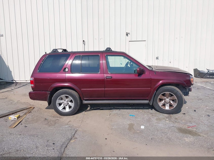 2003 Nissan Pathfinder Le VIN: JN8DR09XX3W703182 Lot: 44701210
