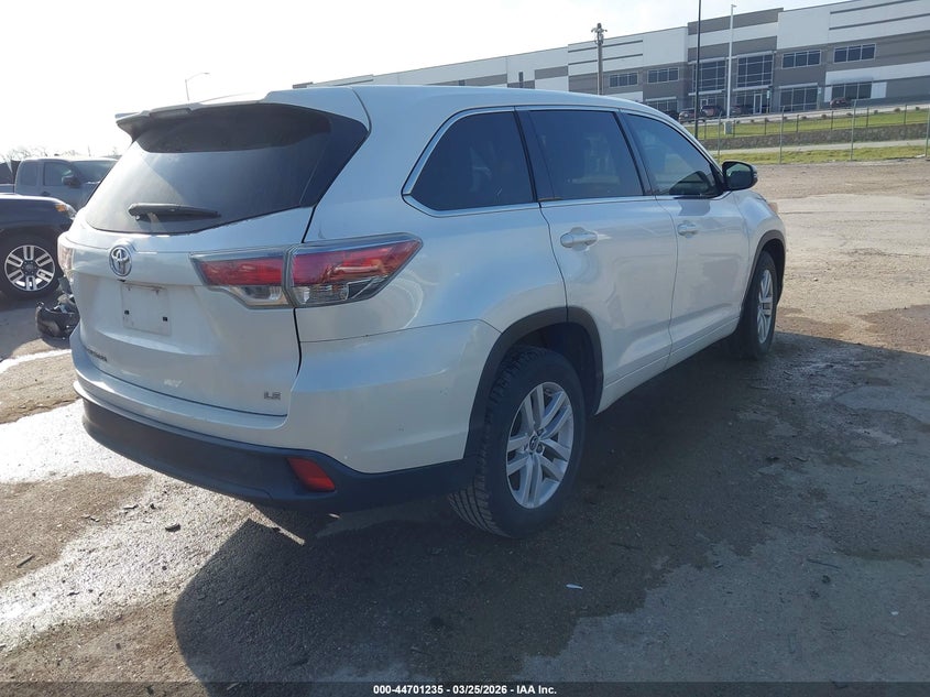 2016 Toyota Highlander Le