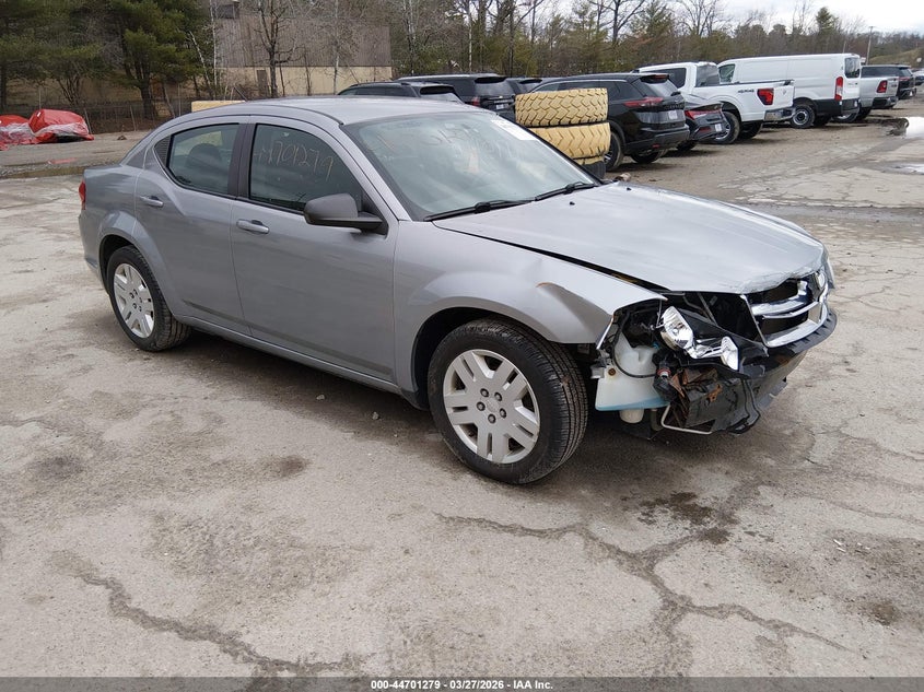 Vin: 1c3cdzab3en166081, lot: 45198409, dodge avenger se 20141