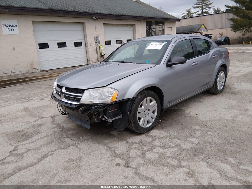 Vin: 1c3cdzab3en166081, lot: 45198409, dodge avenger se 20142