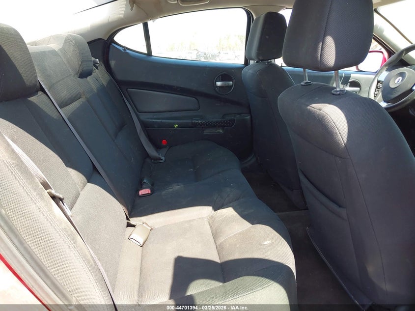 2008 Pontiac Grand Prix VIN: 2G2WP552081142737 Lot: 44701394