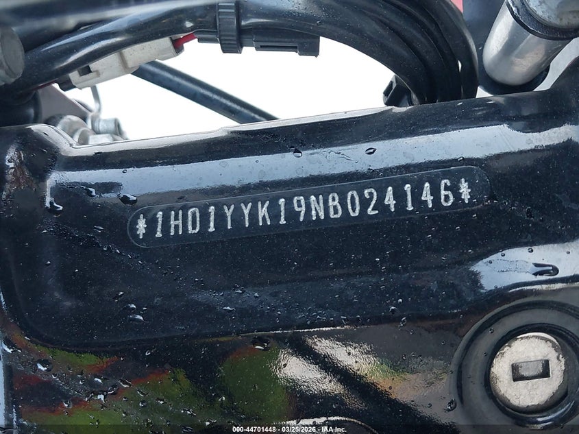 2022 Harley-Davidson Fxbbs VIN: 1HD1YYK19NB024146 Lot: 44701448