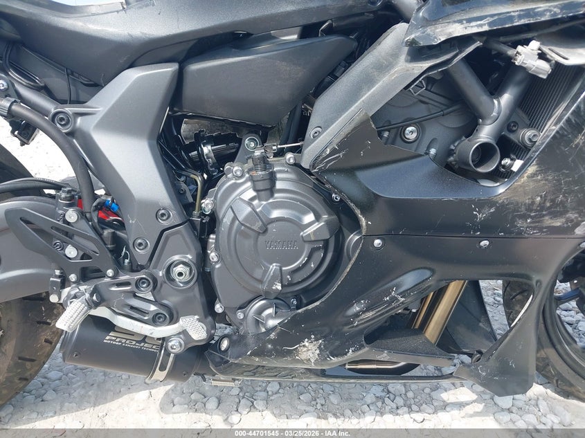2025 Yamaha Yzfr7 VIN: JYARM38E6SA017567 Lot: 44701545