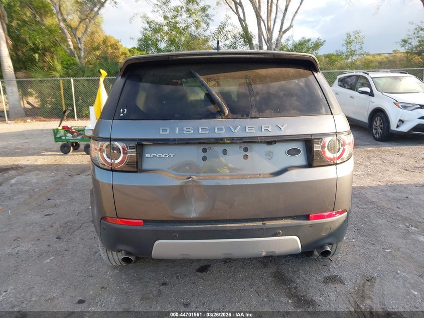 2016 Land Rover Discovery Sport Hse VIN: SALCR2BGXGH547709 Lot: 44701561