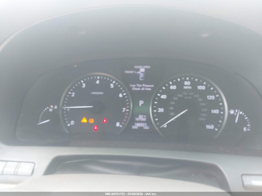 2016 Lexus Ls 460 VIN: JTHBL5EF7G5139984 Lot: 44701722