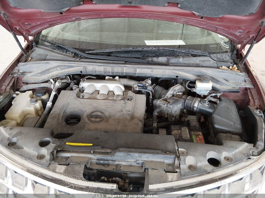2006 Nissan Murano S VIN: JN8AZ08T26W411032 Lot: 44701766