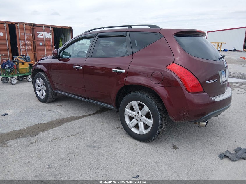 2006 Nissan Murano S VIN: JN8AZ08T26W411032 Lot: 44701766