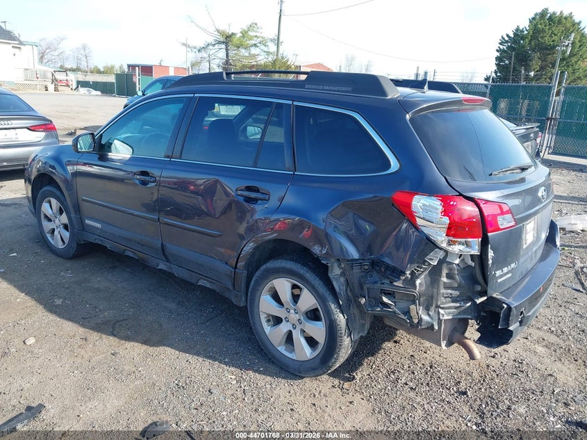 Vin: 4s4brcjc8b3384728, lot: 45198899, subaru outback 2.5i limited 20113
