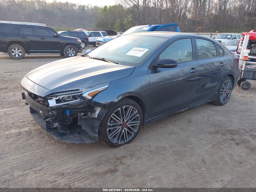 2022 KIA FORTE SEDAN 1.6L I-4 DI, DOHC, VVT, TURBO, 201HP