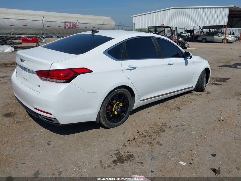 Vin: kmhgn4je5ju262913, lot: 45198944, genesis g80 3.8 20184