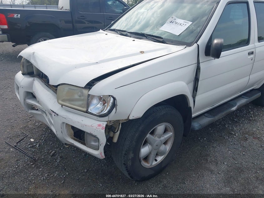 2002 Nissan Pathfinder Se VIN: JN8DR09Y02W702212 Lot: 44701827