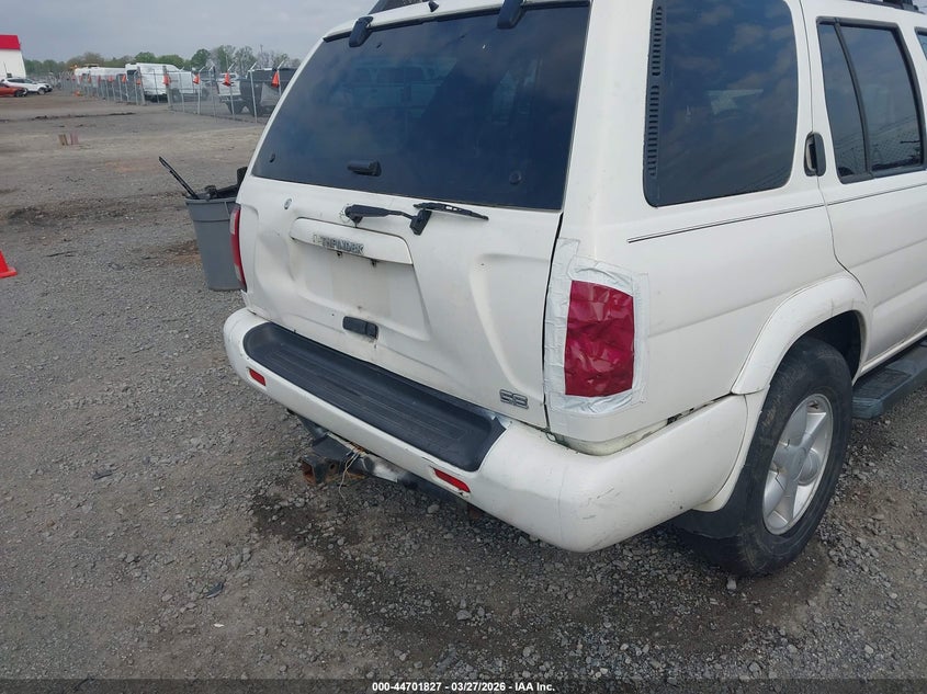 2002 Nissan Pathfinder Se VIN: JN8DR09Y02W702212 Lot: 44701827