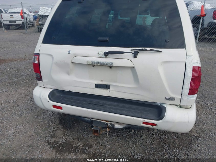 2002 Nissan Pathfinder Se VIN: JN8DR09Y02W702212 Lot: 44701827