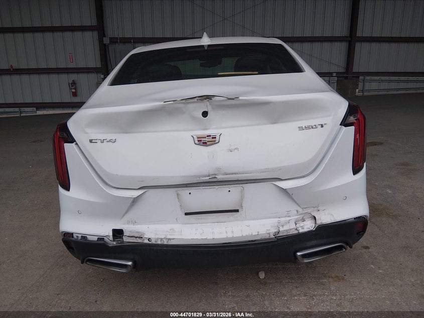 2025 Cadillac Ct4 Luxury Rwd VIN: 1G6DJ5RK3S0102091 Lot: 44701829