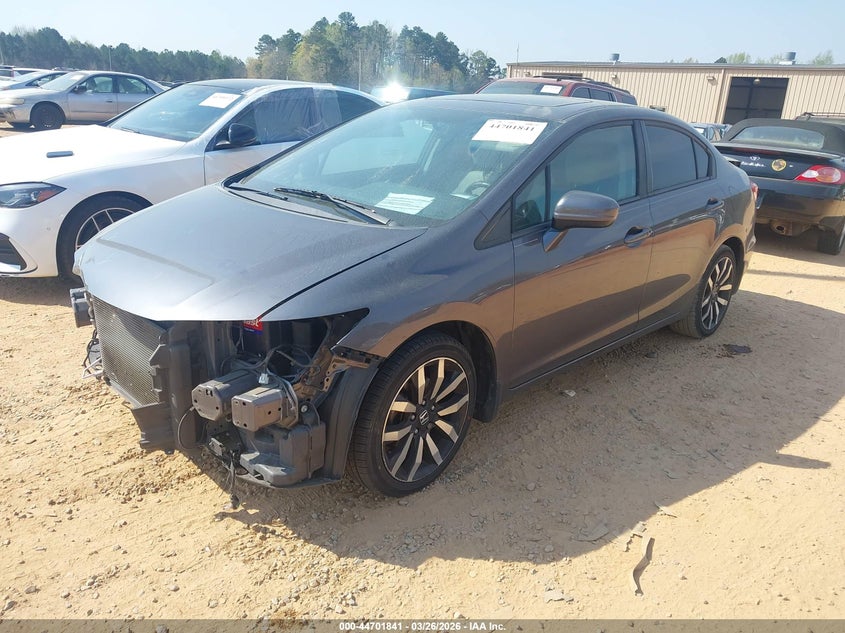 2015 Honda Civic Ex-L 19XFB2F90FE061919 photo 1