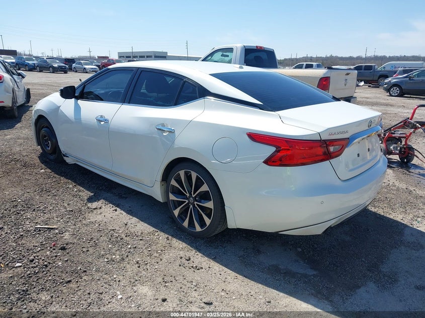 Vin: 1n4aa6ap9gc409046, lot: 45199079, nissan maxima 3.5 sr 20163