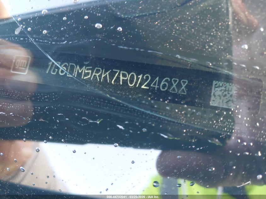 2023 Cadillac Ct5 Luxury VIN: 1G6DM5RK7P0124688 Lot: 44702041