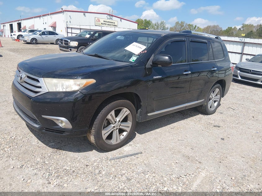 Vin: 5tdyk3eh3bs044166, lot: 45199215, toyota highlander limited v6 20112