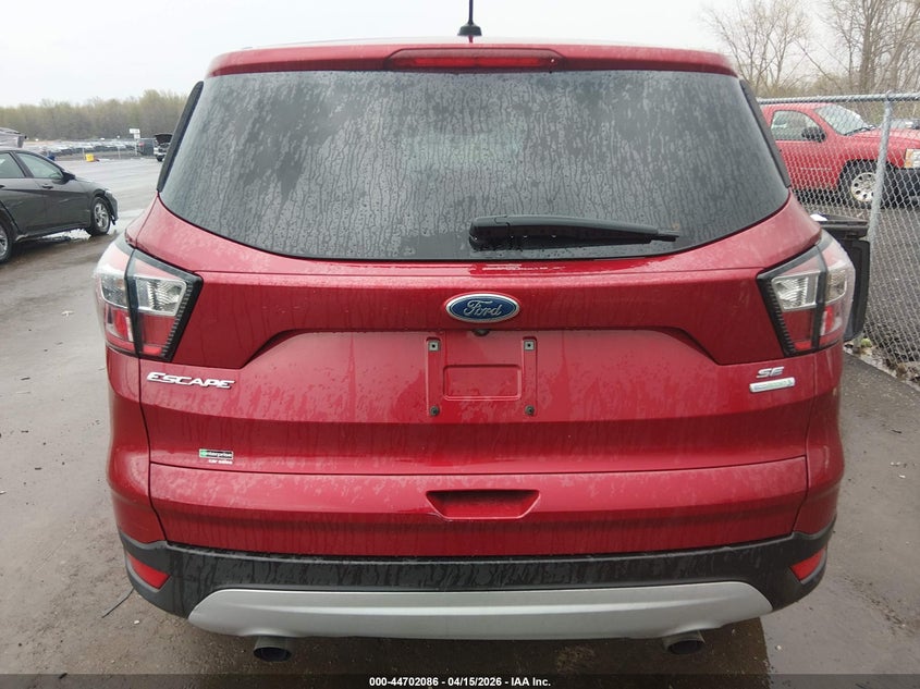 2017 Ford Escape 2.0 Se Red Lot 111044702086 Vin 1FMCU0G94HUC53196
