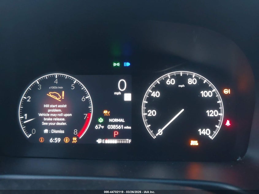 VIN 5FNRL6H65SB058538 2025 HONDA ODYSSEY EX-L