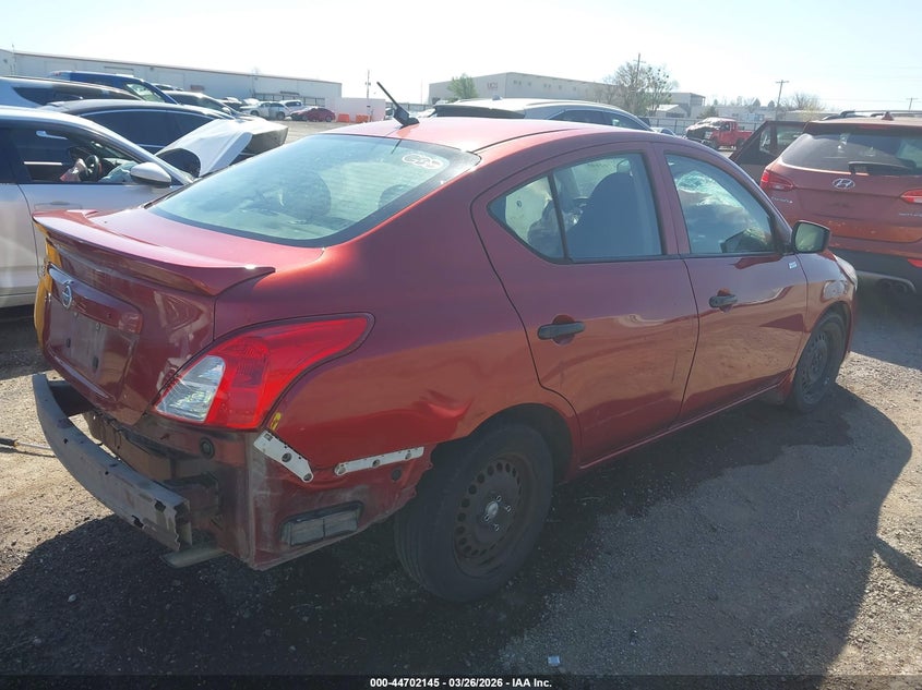 Vin: 3n1cn7ap1hl824626, lot: 45199276, nissan versa 1.6 s+ 20174