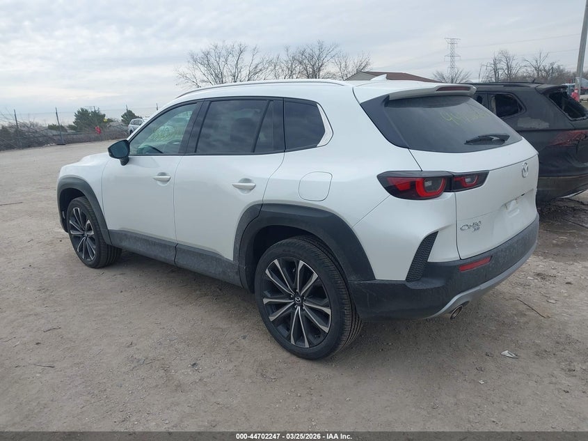 2025 Mazda Cx-50 2.5 Cx-50 2.5 Turbo Premium Package white Lot 111044702247 Vin 7MMVABDY4SN386605