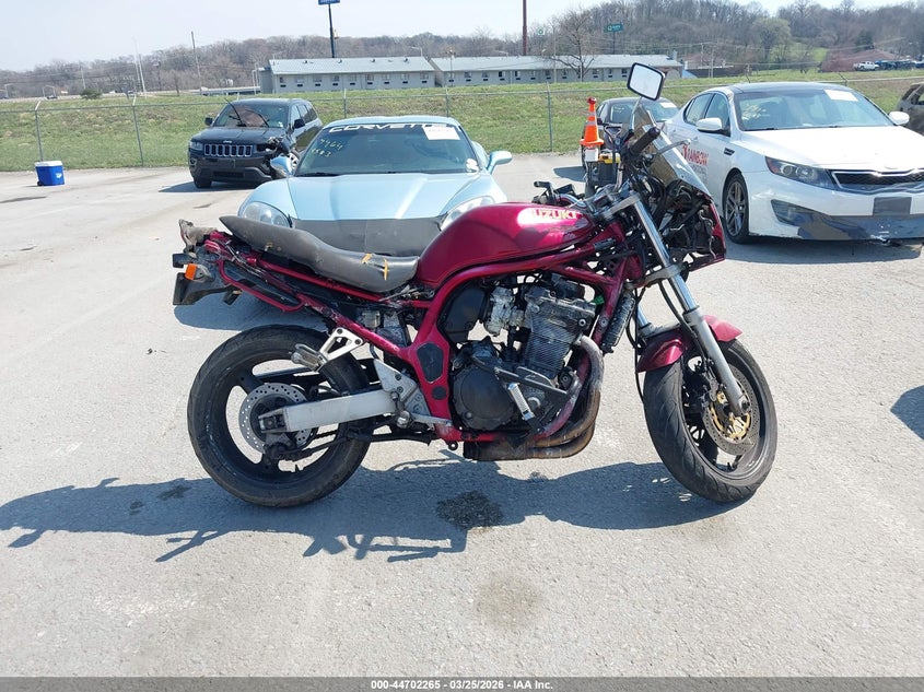 1998 Suzuki Gsf1200 S VIN: JS1GV75A9W2100440 Lot: 44702265