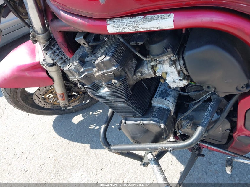 1998 Suzuki Gsf1200 S VIN: JS1GV75A9W2100440 Lot: 44702265