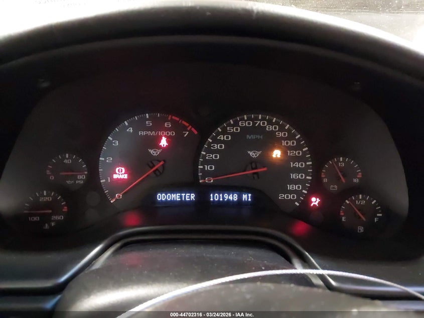 2000 Chevrolet Corvette VIN: 1G1YY22G5Y5125049 Lot: 44702316