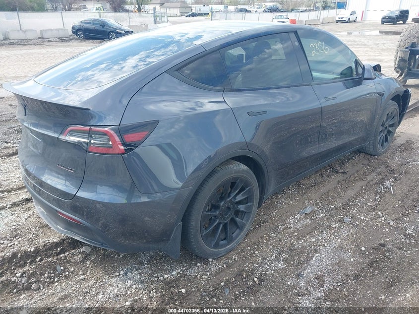 Vin: 5yjygdee3mf244159, lot: 45199487, tesla model y long range dual motor all-wheel drive 20214