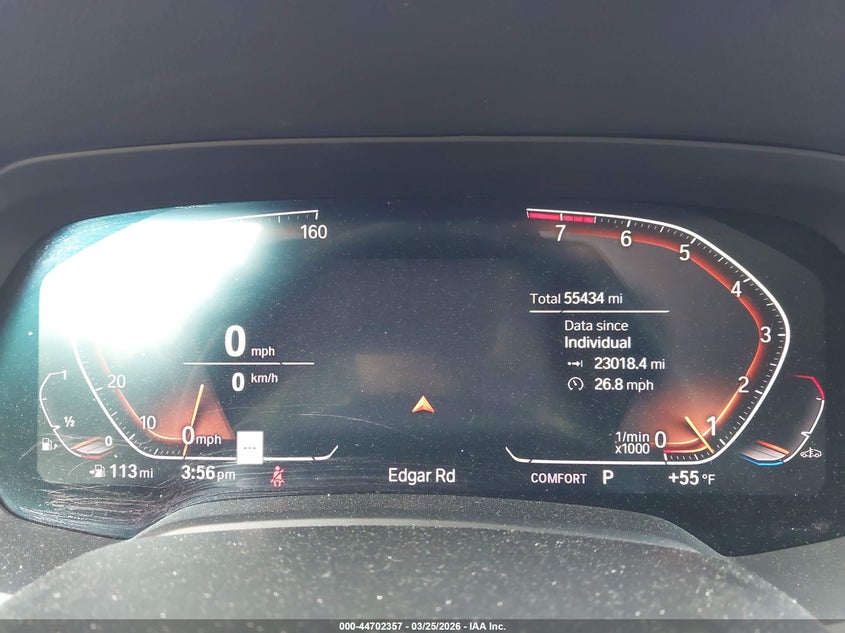 2020 BMW X7 xDrive40I VIN: 5UXCW2C0XL9B27696 Lot: 44702357
