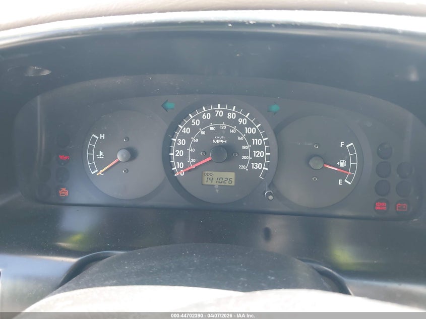 2003 Kia Spectra Ls VIN: KNAFB121835301023 Lot: 44702390