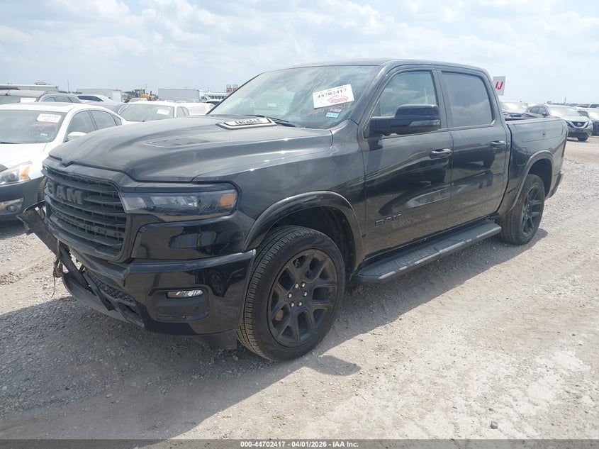 Vin: 1c6srfjp8tn152913, lot: 45199548, ram 1500 laramie  4x4 5'7 box 20262