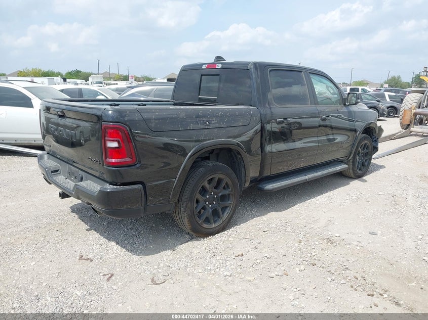 Vin: 1c6srfjp8tn152913, lot: 45199548, ram 1500 laramie  4x4 5'7 box 20264