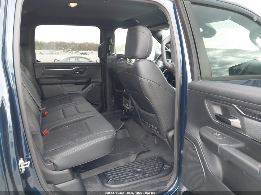 2020 Ram 1500 5.7 Ram Big Horn 4X4 5'7 Box blue Lot 111044702431 Vin 1C6SRFFT2LN366625