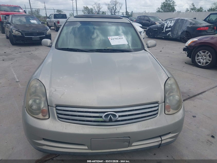 2004 Infiniti G35 VIN: JNKCV51E94M610918 Lot: 44702441