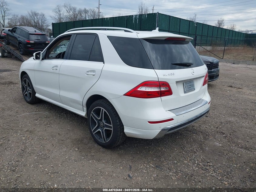 2015 Mercedes-Benz Ml 400 4Matic