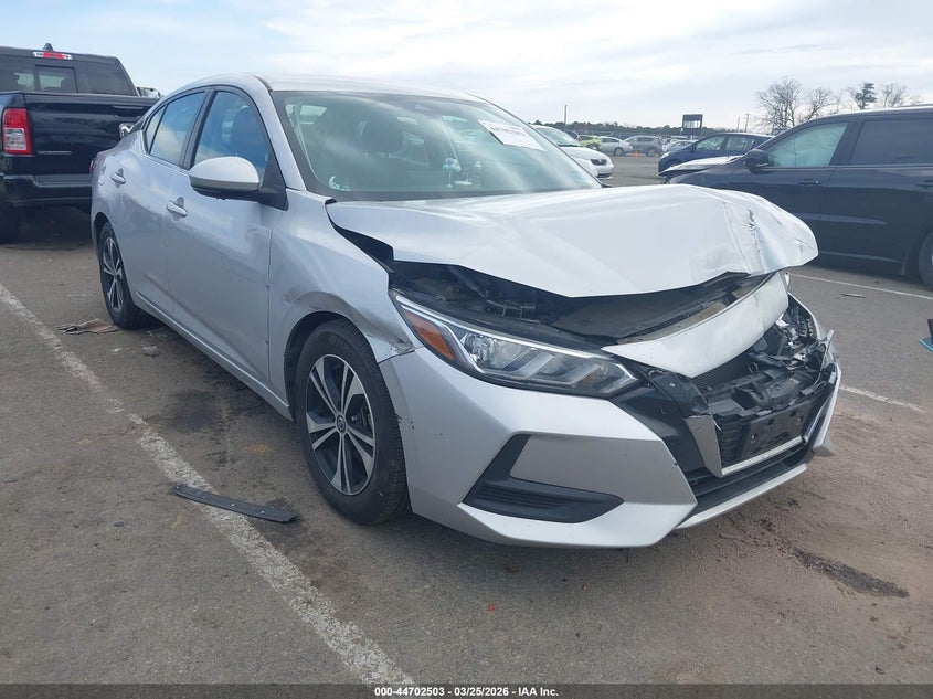 3N1AB8CV2LY236487 2020 Nissan Sentra Sv Xtronic Cvt auction photo 1