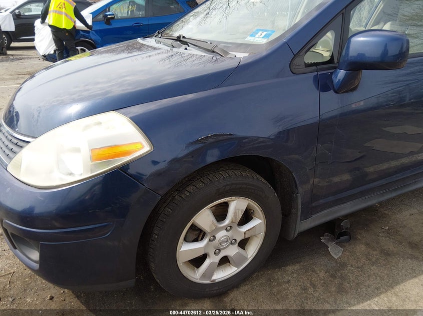 2007 NISSAN VERSA HATCHBACK 1.8L I-4 DOHC, VVT, 122HP