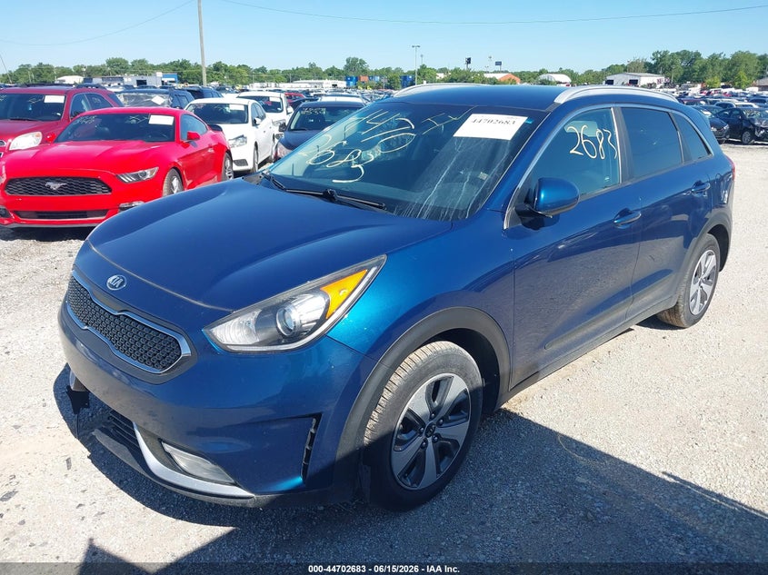 2018 KIA NIRO SPORT UTILITY VEHICLE 1.6L I-4 DI, DOHC, VVT, 104HP