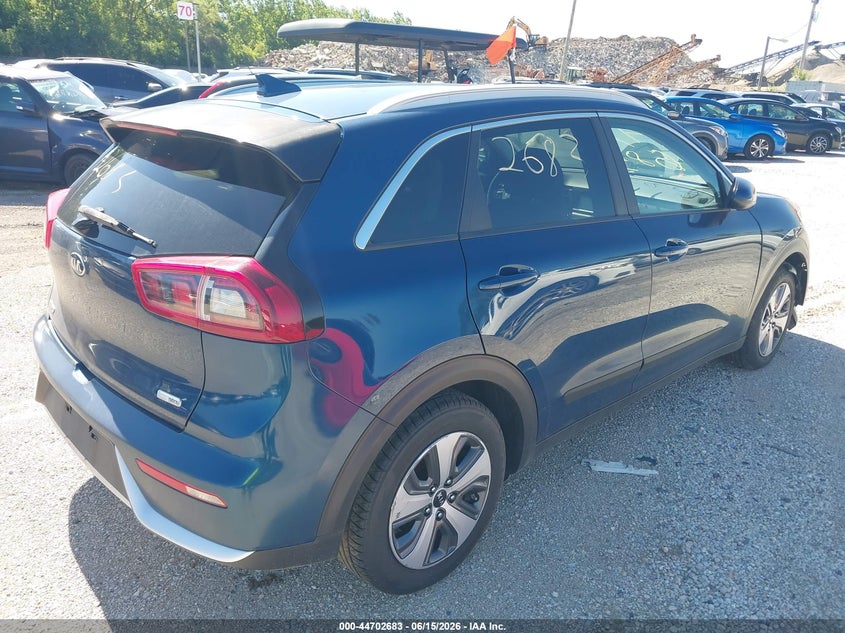 2018 KIA NIRO SPORT UTILITY VEHICLE 1.6L I-4 DI, DOHC, VVT, 104HP