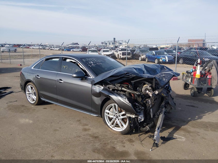 Vin: waufaaf48nn012475, lot: 45200035, audi a4 prestige 45 tfsi s line quattro s tronic 2022 img_1