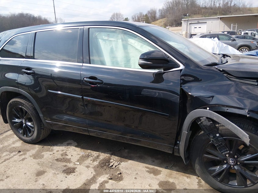 TOYOTA HIGHLANDER 2017 VIN 5TDBZRFH7HS412845
