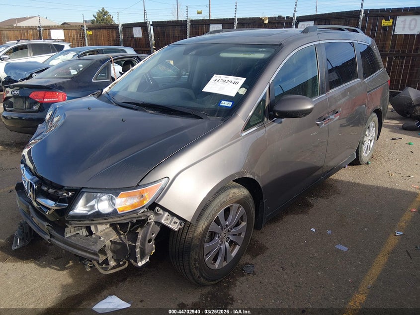 2016 Honda Odyssey Ex-L 5FNRL5H60GB052812 photo 1