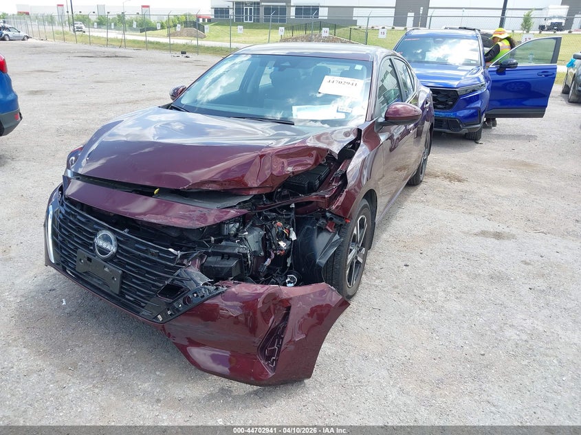 2025 Nissan Sentra Sv 3N1AB8CV1SY398531 photo 1