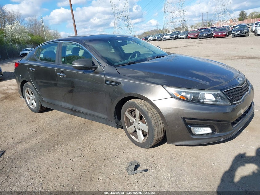 5XXGM4A76EG300475 2014 Kia Optima Lx auction photo 1