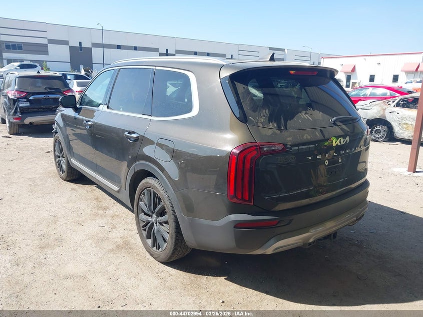 VIN 5XYP54HC6NG218421 2022 KIA TELLURIDE SX