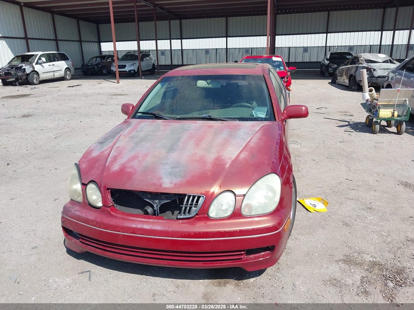 2001 Lexus Gs 300 VIN: JT8BD69S510133406 Lot: 44703228